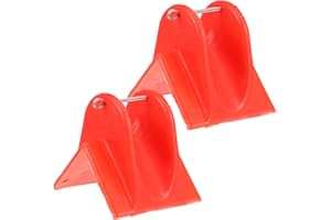 Kisangel Lot de 2 Housses de pour Corde d'escalade - Accessoire d'escalade - des Bords pour Cordes d'escalade - pour protéger Les Outils - Bord extérieur - PE épais