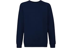 Fruit of the Loom - Felpa Maniche Raglan - Unisex