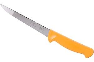 Victorinox, coltello disossatore da cucina Swibo, lama normale da 16 cm, manico in nylon, nero