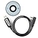 Produktbild TYT Tytera Programming Cable with CD for MD-380 & MD-380G GPS & MD-390 & Upgraded GPS MD-390 Waterproof DMR VHF UFH Digital Radio & WouXun KG-D901 Two-Way Radio Transceiver, Black