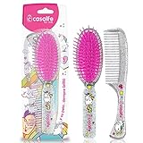 cepillo cabello infantil Diseño exclusivo con purpurina