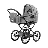 Komplettset inkl. Gestell, Babywanne, Sportwagenaufsatz, Wickeltasche, Handschuhe, Einkaufskorb