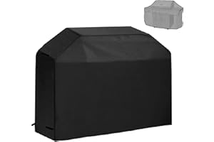 F FELLIE COVER Couverture de Barbecue Housse de Protection pour BBQ de Jardin Patio Couverture de Gril extérieur Imperméable rectangulaire 183x 66x 130cm