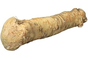 LONDON GROCERY Fresh Horseradish 5 Units – Premium Whole Horseradish Roots | Strong, Spicy & Aromatic Root for Grating, Sauces & Traditional Cooking