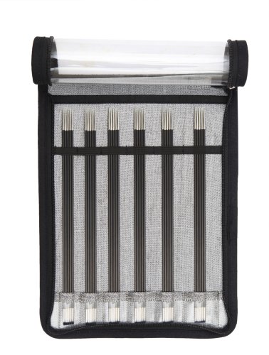 KnitPro 41615 Nadelspiel Set Karbonz 20 cm