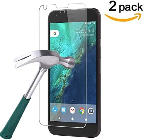 Google Pixel Screen Protector, Google Pixel [Case Friendly] Tempered Glass 3D Curved Screen Protector, Anti-Fingerprint, Bubble Free, Ultra-clear,HD Screen Protector Film for Google Pixel, 2 pack