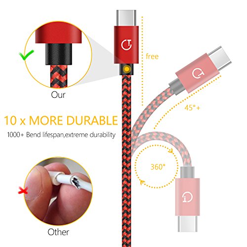 C  ble USB C  1m 1 5m 2m   Lot de 3   Gritin C  ble USB Type C    USB Cable Type C en Nylon Tress   C  ble Rapide Cordon Chargeur Type C Connecteur Ul