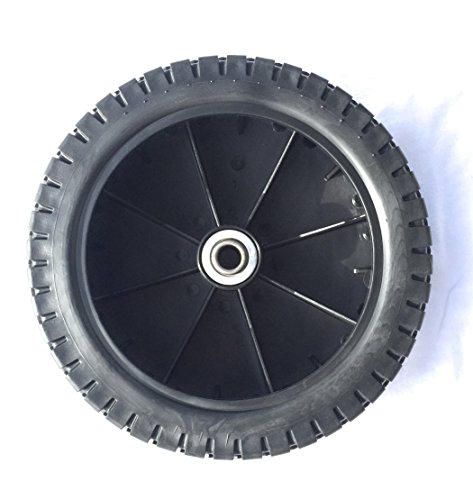 2 Ersatzräder für Rasenmäher Rasenmäherräder 200mm x 50mm mit Kugellager - 4