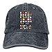 Produktbild Nautical Alphabet Maritime Signal Flags, Sailing Navy Yachting Adult Unisex Unisex Cowboy Cap