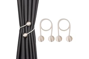 ‎INHDBOX INHDBOX Vorhang Raffhalter, Nein Magnetische Vorhang Raffhalter, Arbitrary Twisted Deformation Gardinen Raffhalter Weben Vorhänge Halter Schnallen Vorhang Binder Gardinenhalter Haus Dekoration 2 Stück