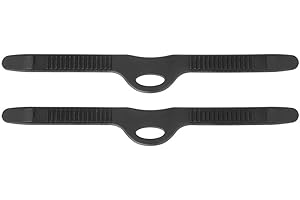 FISHLOR Swimming Fin Strap, KEEP DIVING Adjustable Rubber Scuba Fin Strap Fin Flippers Strap Swimming Scuba Diving Dive Accessories(M)