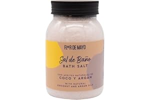 FLOR DE MAYO Sal de Bano argan y Coco 650 GR