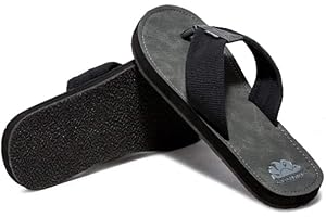 SUNDEK AM413ASPU500-004 Liam Flip Flip Black Infradito Nero Uomo Resistente all'Acqua - Calzata Comfort