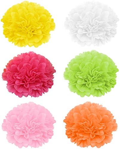 Naice Tissue Paper Hanging Flower Balls Wedding Party Bridal Shower Nursery Halloween Christmas Decoration