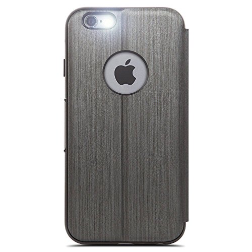 Moshi SenseCover - Funda para Apple iPhone 6 Plus  con S-View   negro