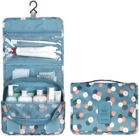 Judesuper Multi-Function Travel Bag, New Hanging Toiletry Bag Bathroom Organizer Travel Nylon Portable Cosmetic Bag For Women And Men, 8 Colors (A)