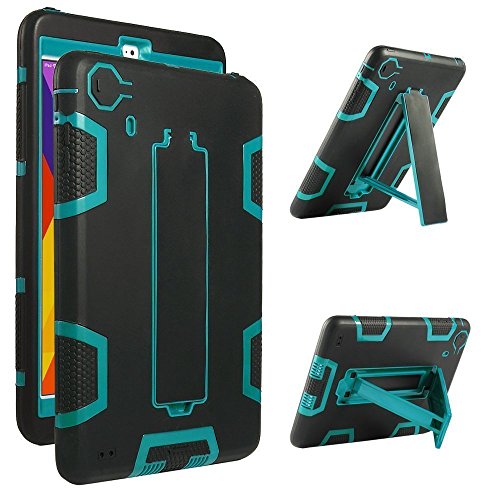iPad Mini Case, iPad Mini 2/3 Case – ULAK 3in1 Hybrid Shockproof Kickstand Case für iPad Mini 1/2/3 (Schwarz+Blau) - 2