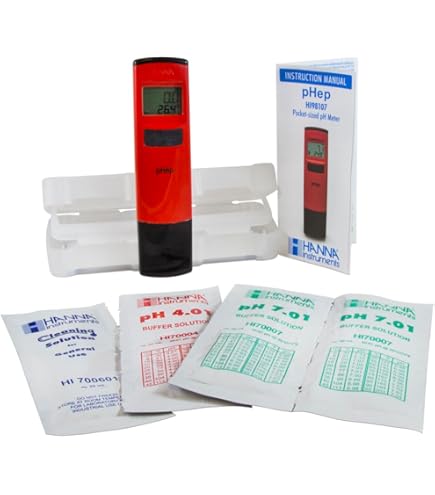 Hanna Instruments HI98103 1 Testeur De PH Checker Avec Électrode HI 1270 Et Piles