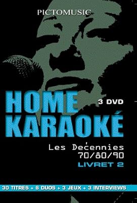 Arcades Video Home Karaoke - les Décennies 70/80/90, Livret 2 - 3 Dvd