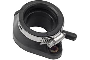 Baceyong Motorcykel Förgasare Insugningsrörsdamask Kompatibel med Arctic Cat 400 4X4 TRV 2014 TRV CR 2013 0570-084