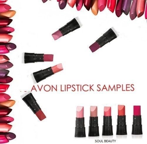 10 x Avon Mixed Mini Lipstick Samples these are great for nights out, holidays, little girls, party bags etc Brand new and unused