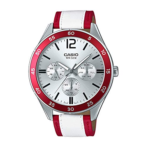 Casio Enticer Analog Silver Dial Mens Watch - MTP-E310L-4AVDF (A1182) RS.3495 (30.00% Off) - Amazon Casio Enticer Analog Silver Dial Mens Watch - MTP-E310L-4AVDF (A1182) RS.3495 (30.00% Off) - Amazon