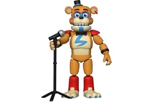 Funko Action Figure: Five Nights At Freddy's (FNAF) PizzaPlex-Glamrock Freddy Fazbear - FNAF Pizza Simulator - Giocattolo da Collezione - Idea Regalo - Merchandising Ufficiale