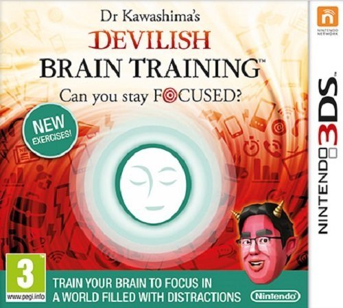 Nintendo - Dr Kawashima's Devilish Brain Training: Can you stay focused para Nintendo 3DS