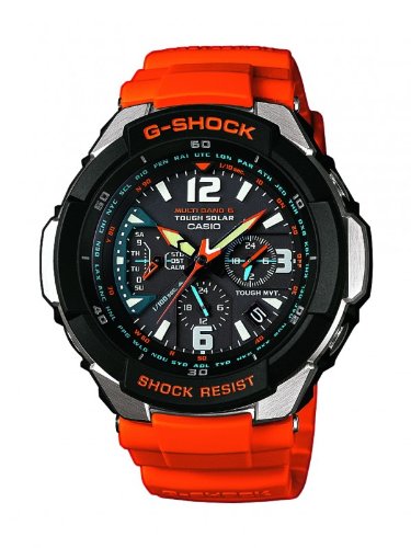 Casio G-Shock Herren-Armbanduhr Funk-Solar-Kollektion Analog Quarz GW-3000M-4AER Casio G-Shock Herren-Armbanduhr Funk-Solar-Kollektion Analog Quarz GW-3000M-4AER