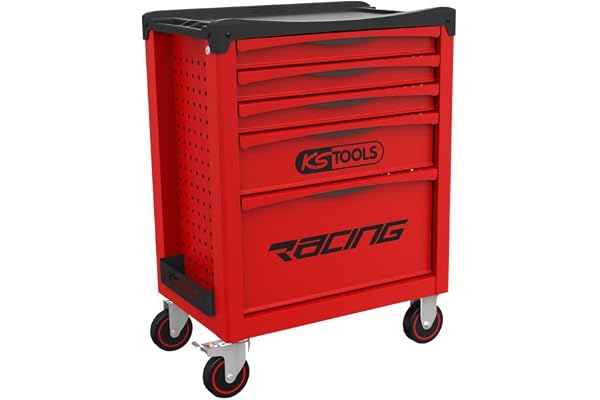 KS TOOLS - 855.0005 - Servante d'atelier Vide Racing 5 tiroirs - Caisse à Outil