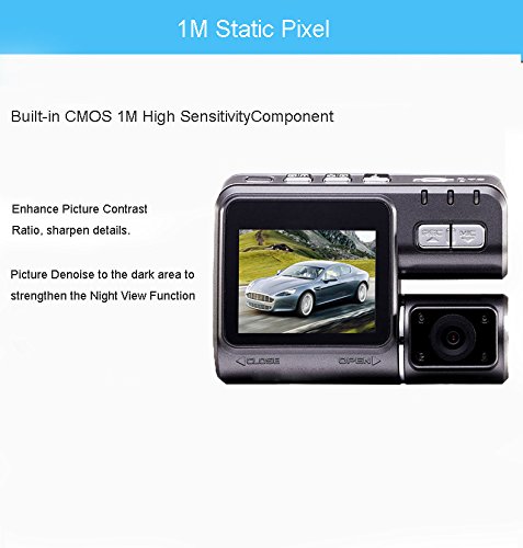 Preisvergleich Produktbild Dashcam Autokamera Remax CX 04 HD 1080P Auto DVR Reisedatum Recorder Tachograph SL Dash Cam Camera Bewegungserkennung / WDR / Auto DVR Camcorde / Parkmonitor / Loop-Aufnahme / Nachtsicht / G-Sensor