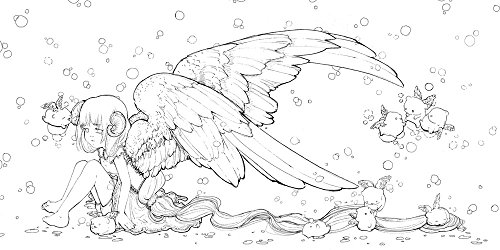 Pop Manga Coloring Book: A Surreal Journey Through a Cute, Curious, Bizarre, and Beautiful World (Colouring Books)