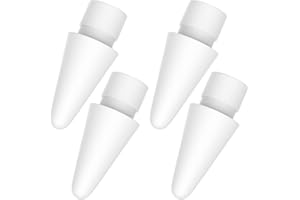 ARBLEL Tips Replacement Compatible with Apple Pencil Tip 1st Gen and 2nd Generation for iPad Pro iPencil nibs (4 Pack)