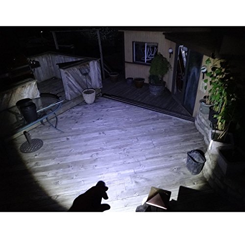 Toogh 300 Lumen Cree Led Taschenlampe/3 Lichtmodi Superhelle Wasserdicht Indoor und Outdoor Camping Led Lampe/Wiederaufladbare und Einstellbaren Fokus / Mini Pocket Handlampe - 7