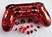Produktbild YHC Replacement Chrome Plating Housing Shell Case Cover Part+Buttons for PS4 Controller DualShock 4 Color Red