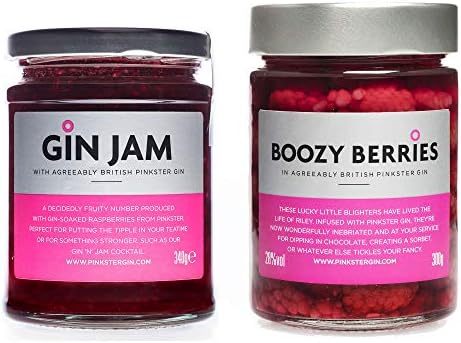Pinkster Gin Boozy Berries & Gin Jam Set