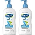 Cetaphil Baby Daily Lotion, Shea Butter, 400 ml, Pack of 2