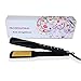 BESTEK Diamond-Studded Dry/Wet Metal Ceramics Heater Hair Straightening Iron with 1.65" Wide Plate, 5-mode Temperature Control and 360-degree Rotating Cable Joint BTHS001