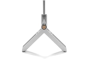 SAINSMART Genmitsu - Posicionador central de 4 ejes fácil de encontrar para cilindros de diámetro inferior a 60 mm, vástago de 1/8 pulgadas