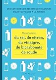Du sel, du citron, du vinaigre, du bicarbonate de soude