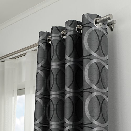 Gardinia 10011168 Endknopf/Endstück Zylinder für Gardinenstangen, Serie Chicago, Durchmesser 20 mm, edelstahloptik - 6