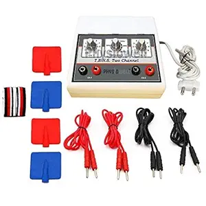 Physiowell Mini Tens 2 Channel Tens Machine for Physiotherapy Nerve Stimulator Physiotherapy Electrotherapy for Pain Relief