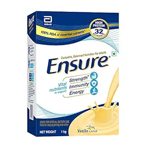 Ensure Complete, Balanced Nutrition Drink For Adults With Nutri   Strength Complex (Vanilla Flavour) 1Kg