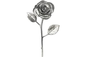 ENGLISH PEWTER COMPANY SHEFFIELD, ENGLAND English Pewter Company 10th Tenth Tin Ten 10 Year Wedding Anniversary Everlasting Forever Rose Keepsake Gift [ANN101]