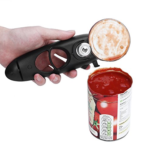 WHX Tragbare manuelle Dosenöffner glatten Rand sicheren Seite Schnitt für Küche und Camping Outdoor - 6