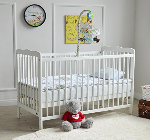 MCC Brooklyn Baby Cot Crib With Water repellent Mattress