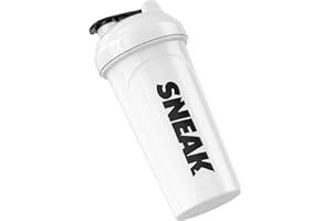 SNEAK | OG Shaker | Powdered Energy Drink Shaker, Easy to Wash, Measurements Down the Side for Easy Mixing, 700ml