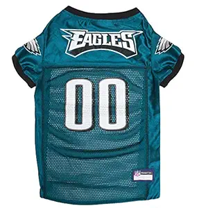 NFL PET JERSEY. - Football Licensed Dog Jersey. - 32 NFL Teams Available. - Comes in 6 Sizes. - Football Pet Jersey. - Sports Mesh Jersey. - Dog Jersey Outfit. - NFL Dog Jersey