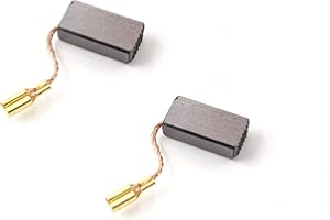 vhbw 2 x charcoal brush, motor charcoal, grinding carbon 5 mm x 8 mm x 16 mm, compatible with power tool Bosch GWS 850 C, GWS 850 C 1375 AK, GWS 850 CE, GWS 9-125
