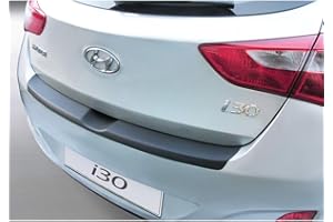 RGM ABS Rear bumper protector compatible with Hyundai i30 5 doors 2012-2017 Black